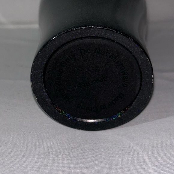 Tumbler Cup All Over Glitter Removable Lid Stainless Steel Thermal Hot and Cold - Picture 8 of 8